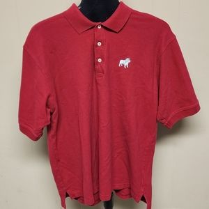 George Sherman Clothiers Men's Size Large Mississippi State Bulldog Polo Shirt